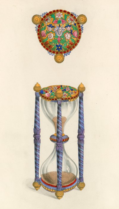 An Hour Glass, Mid 17th Century by Henry Shaw