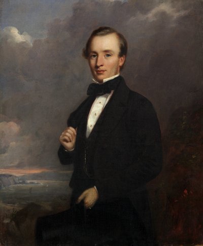 Portrait of a young man by Henry Spurrier Parkman