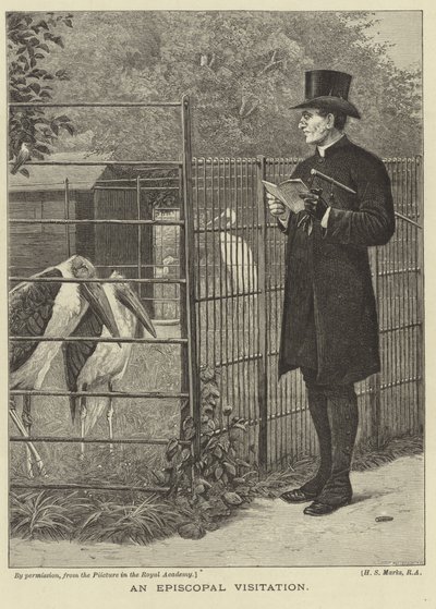 An Episcopal Visitation by Henry Stacey Marks