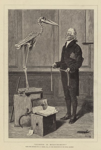 Science is Measurement by Henry Stacey Marks