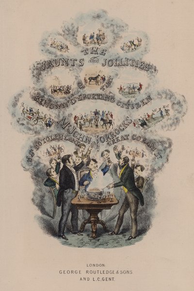 Title-page illustration for Jorrocks
