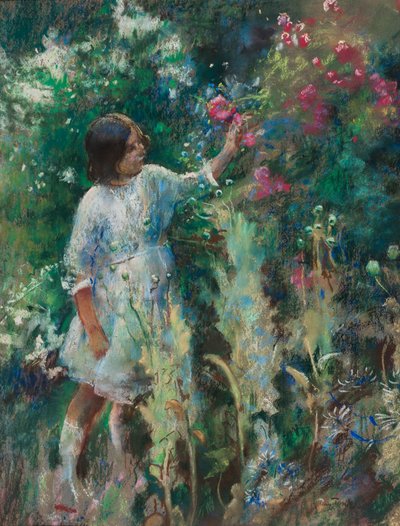 In the Garden by Henry Tonks