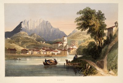 Renteria, from Sketches of Scenery in the Basque Provinces of Spain, with a Selection of National Music, pub. 1838 by Henry Wilkinson