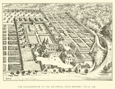 The Charterhouse of Val de Cristo, near Segorbe (engraving) by Henry William Brewer