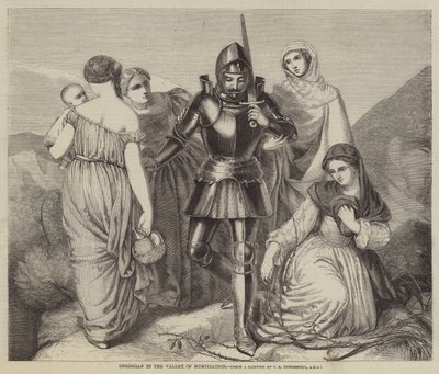 Christian in the Valley of Humiliation by Henry William Pickersgill