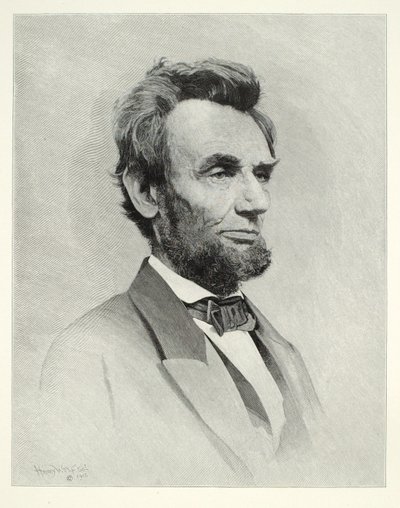 Abraham Lincoln by Henry Wolf