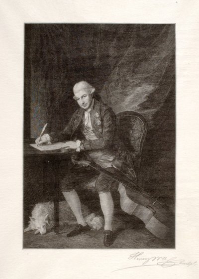Karl Friedrich Abel by Henry Wolf