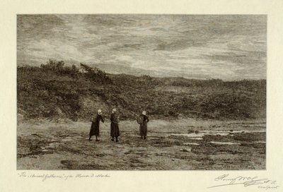 Mussel Gatherers by Henry Wolf