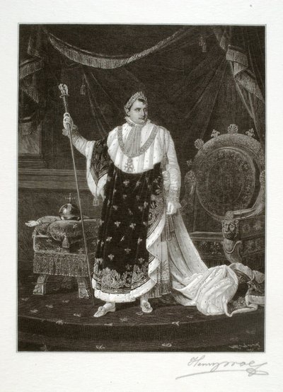 Napoleon as Emperor by Henry Wolf