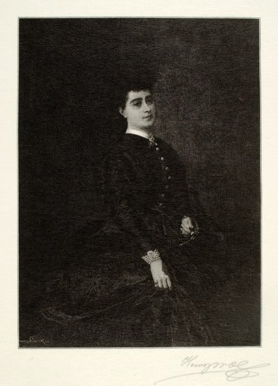 Portrait of a Spanish Lady by Henry Wolf