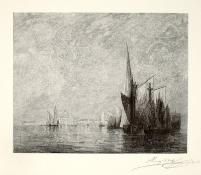 San Giorgio, Venice by Henry Wolf