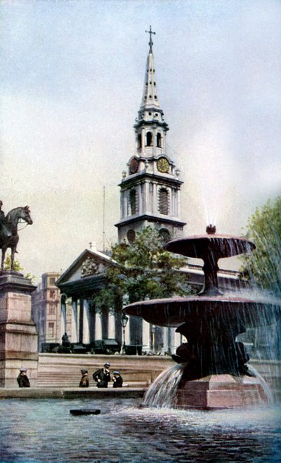 Church of St Martin-in-the-Fields, Trafalgar Square, London by Herbert Felton