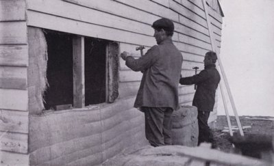 The Hut Was Erected by Herbert Ponting