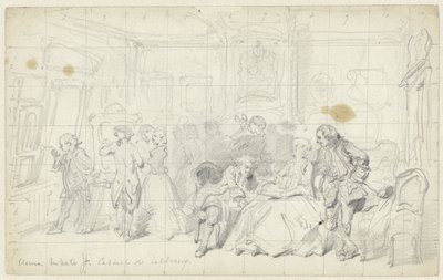 Art Appreciation in an Old Dutch House by Herman Frederik Carel ten Kate