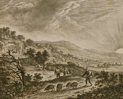 The Swineherd by Herman Saftleven