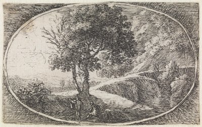 Landscape (No. 11 from the series: Variae Campestrum Fantasiae) by Herman van Swanevelt