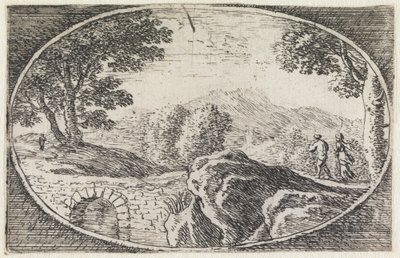 Landscape (No. 14 from the series: Various Countryside Fantasies) by Herman van Swanevelt