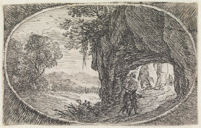 Landscape (No. 23 from the series: Variae Campestrum Fantasiae) by Herman van Swanevelt