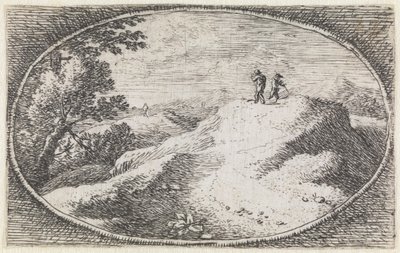 Landscape (No. 3 from the series: Variae Campestrum Fantasiae) by Herman van Swanevelt
