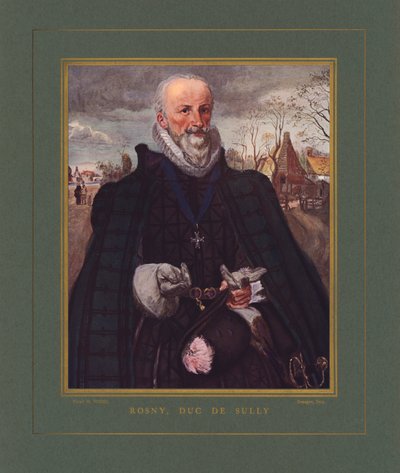 Maximilien de Bethune, Duke of Sully, Chief Minister of France during the reign of King Henry IV by Hermann Vogel