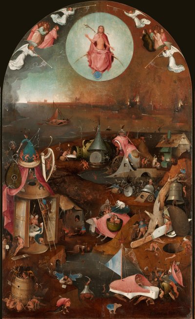 The Last Judgment Triptych (central panel) by Hieronymus Bosch