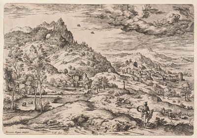 The Baptism of the Eunuch by Hieronymus Cock