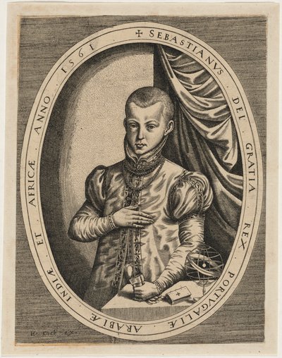 Sebastian, King of Portugal by Hieronymus Cock