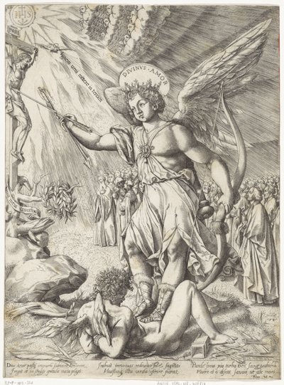 Heavenly Love by Hieronymus Wierix