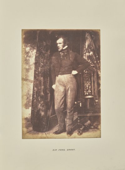 Sir Francis Grant by Hill and Adamson
