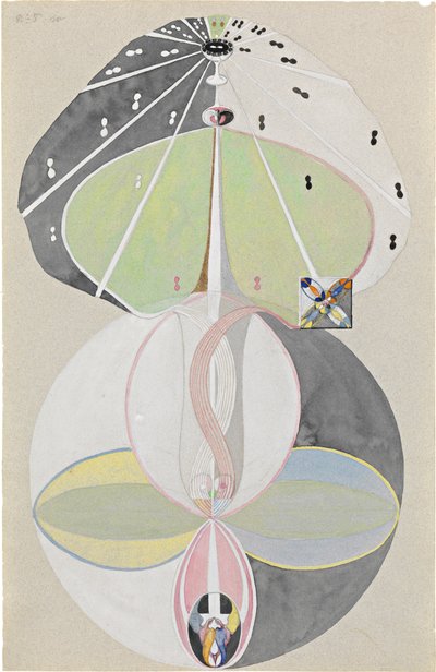 Tree of Knowledge, No. 5, 1915 by Hilma af Klint