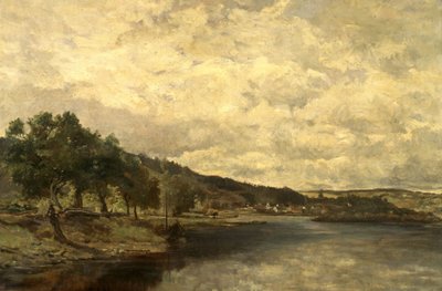The Meuse in Anseremme by Hippolyte Boulenger