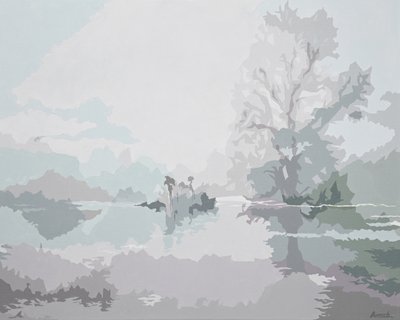 Misty Morning by Holly Boruck