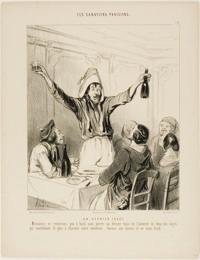 A Last Toast! “Gentlemen, let