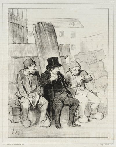 So then, my friend, at twenty-two you had already killed three men... by Honoré Daumier