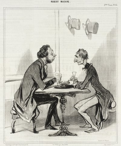 Irresistible Argument... by Honoré Daumier