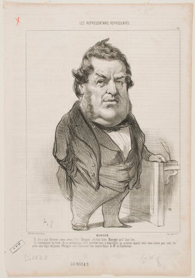 Shepherd by Honoré Daumier