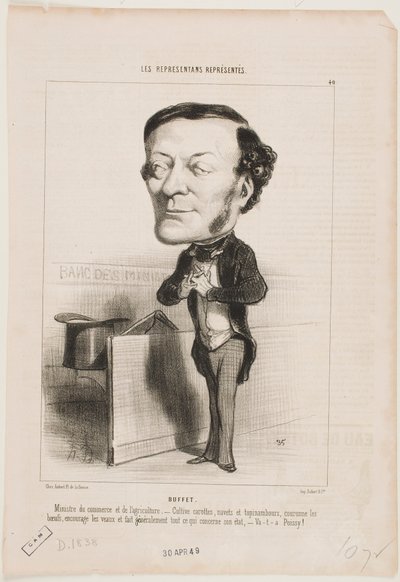 Buffet by Honoré Daumier