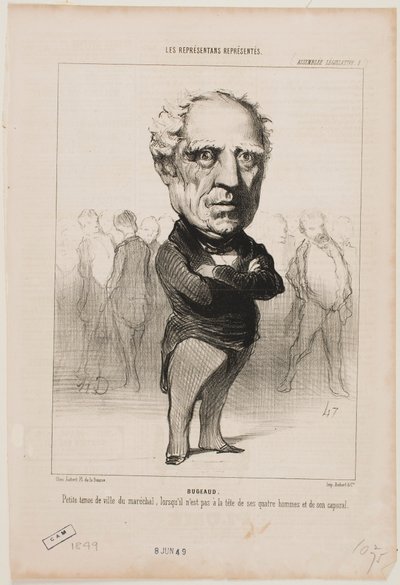 Bugeaud by Honoré Daumier