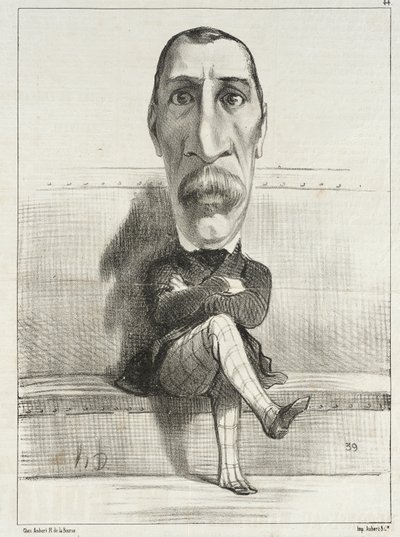 Buvignier by Honoré Daumier