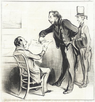 Caricaturana (series of prints) by Honoré Daumier