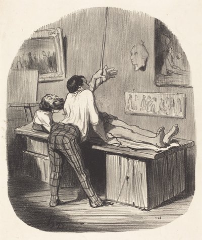 How Saint-Gervais Took This... by Honoré Daumier