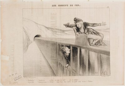 Conductor! Conductor! by Honoré Daumier