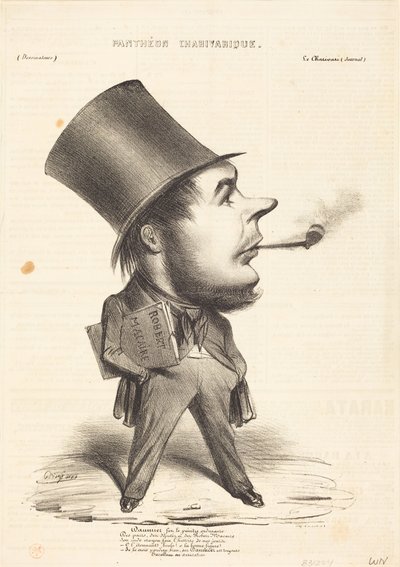 Daumier was the Ordinary Painter... by Honoré Daumier