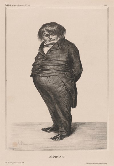 Doctor Prunelle by Honoré Daumier