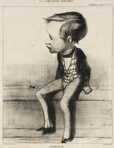 Estancelin by Honoré Daumier