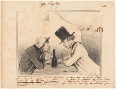 Be Careful Father Balivot, Your Little One is Sixteen... by Honoré Daumier