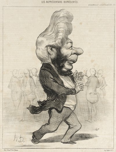 Ferdinand Favre by Honoré Daumier