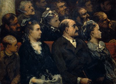 French Theater by Honoré Daumier