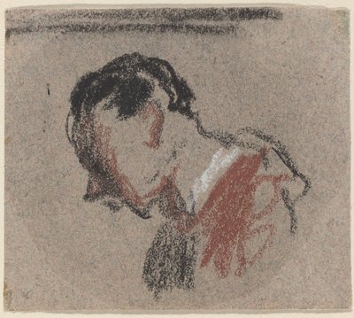 Head of a Man by Honoré Daumier