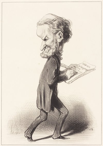 J. Antoine Taschereau by Honoré Daumier